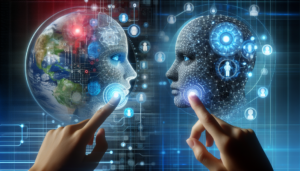 AI对人类对于数字化社会和虚拟社交的接受程度有何影响？